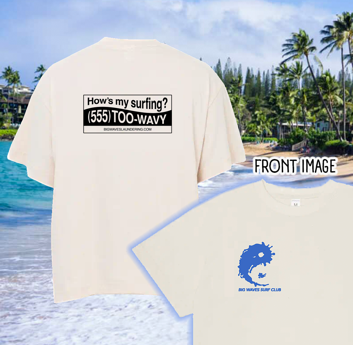 The Maui Tee - Natural